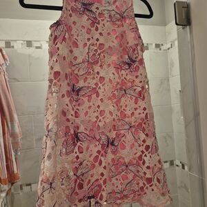 The Children's Place Pink and Purple Lace Dress